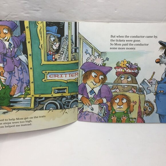 Vintage Lot 2 Kids Books Little Critter Just Me And My Mom Just My Friend And Me - Picture 9 of 12